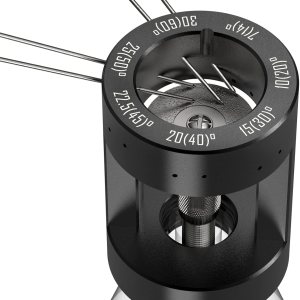 3mirrors Afilador de electrodos de tungsteno de aluminio, cabeza amoladora TIG, herramienta de soldadura solo para 040 (0.039 in) con ángulos 3mirrors Afilador de electrodos de tungsteno de aluminio, cabeza amoladora TIG, herramienta de soldadura solo para 040 (0.039 in) con ángulos