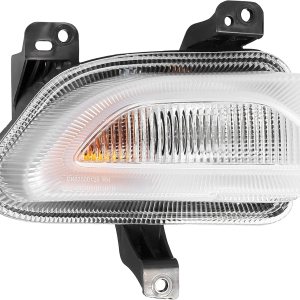 X AUTOHAUX Luz de señal delantera del coche lado del pasajero para Jeep Renegade 2015-2018 reemplazo CH2531105 68256431AA X AUTOHAUX Luz de señal delantera del coche lado del pasajero para Jeep Renegade 2015-2018 reemplazo CH2531105 68256431AA