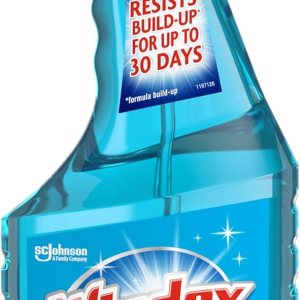 Windex Botella de spray limpiador de vidrio y ventanas, nuevo embalaje diseñado para evitar fugas y roturas, color azul original, 23 onzas líquidas Windex Botella de spray limpiador de vidrio y ventanas, nuevo embalaje diseñado para evitar fugas y roturas, color azul original, 23 onzas líquidas