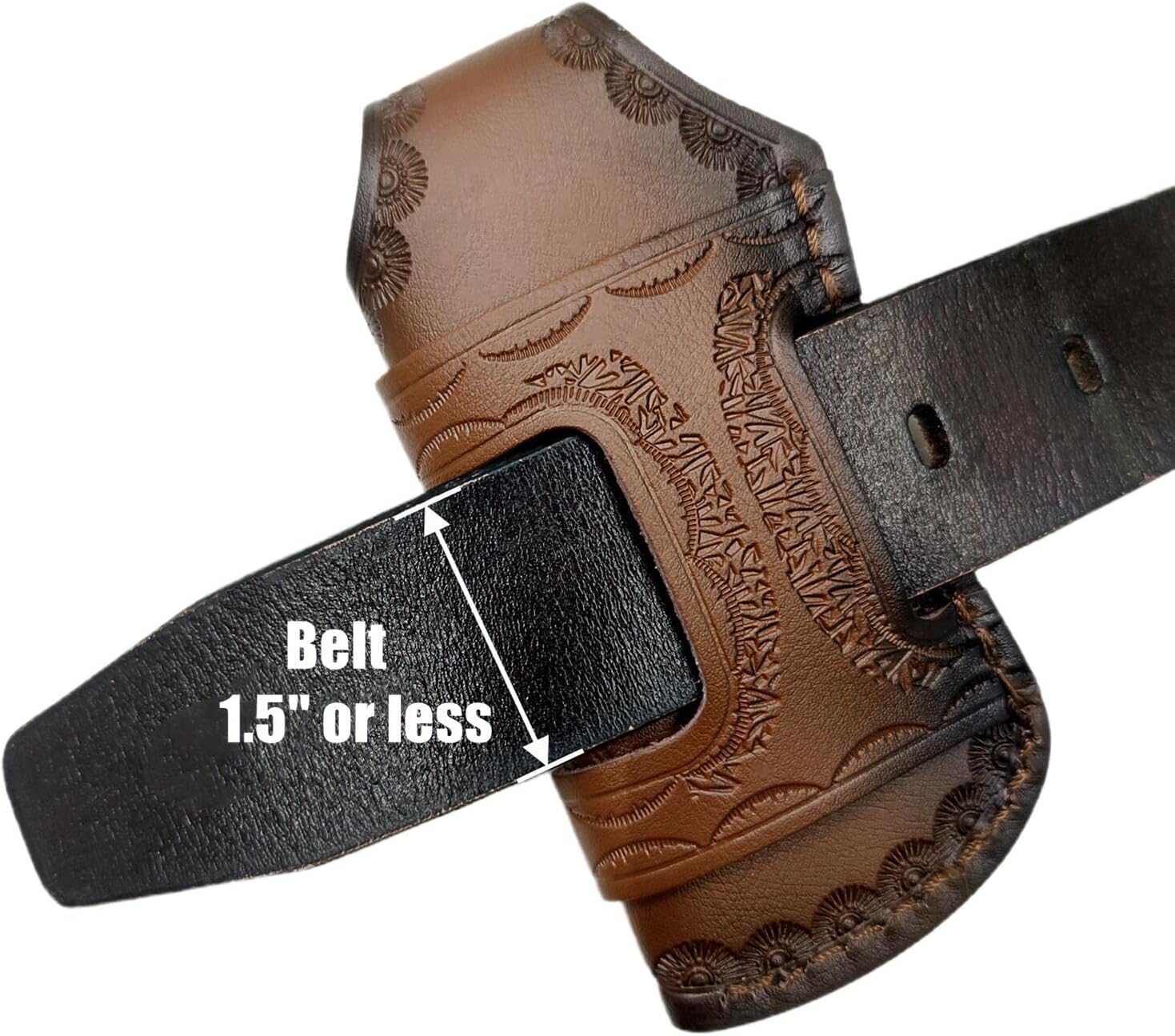 Horizontally Carry Pocket Knife Sheaths for 4”-4,5” Knives