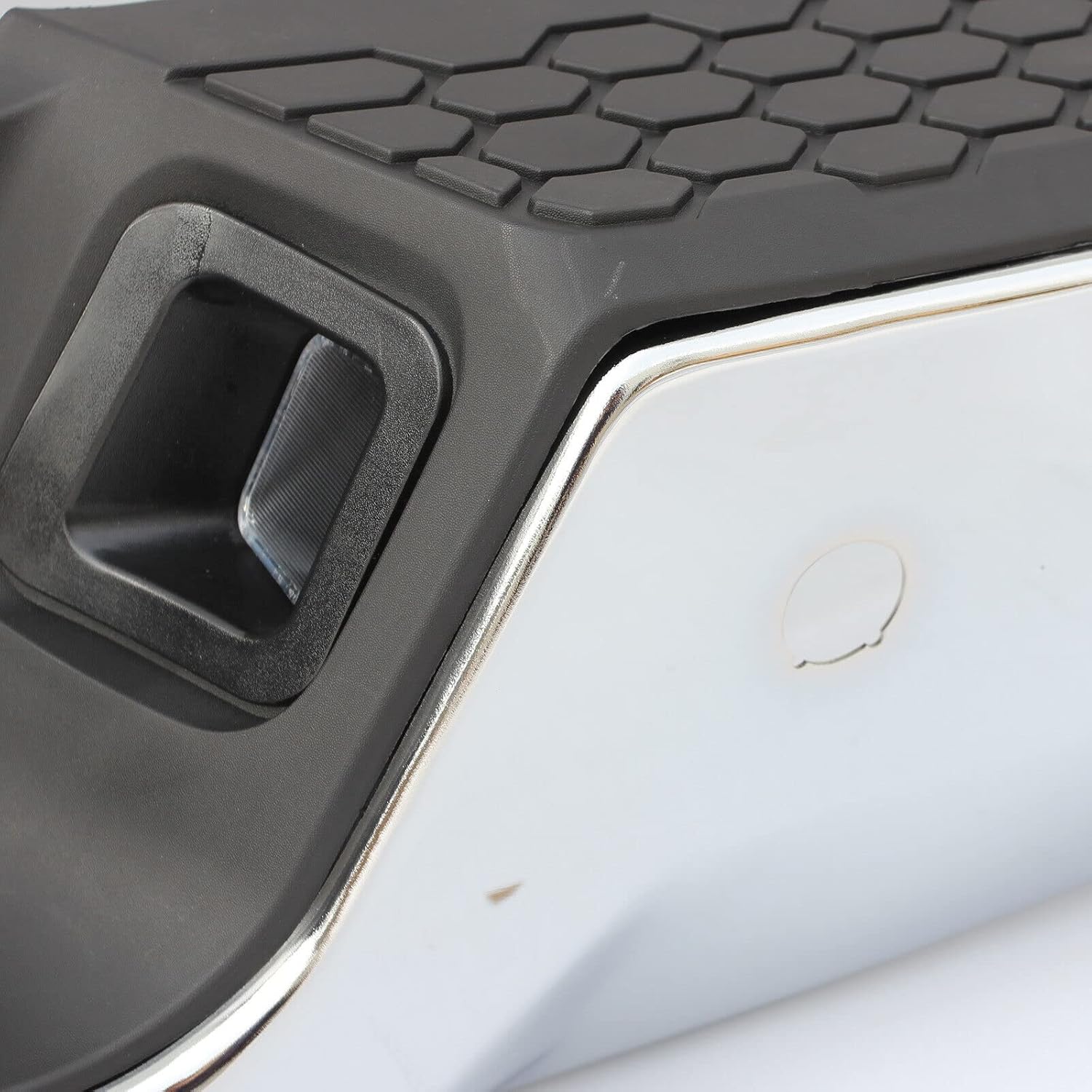 Parachoques trasero cromado de acero para Dodge Ram 1500 2009-2018, Ram 2500 3500 2010-2012, modelos con doble escape y asistencia de estacionamiento