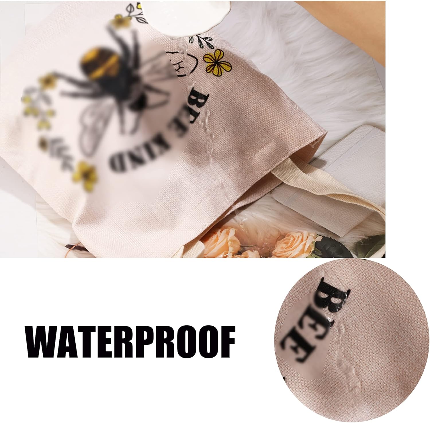PXTIDY Bolsa de mano para concientización sobre el cáncer de tiroides, regalo para sobrevivientes de cáncer de tiroides, bolsa de apoyo para el