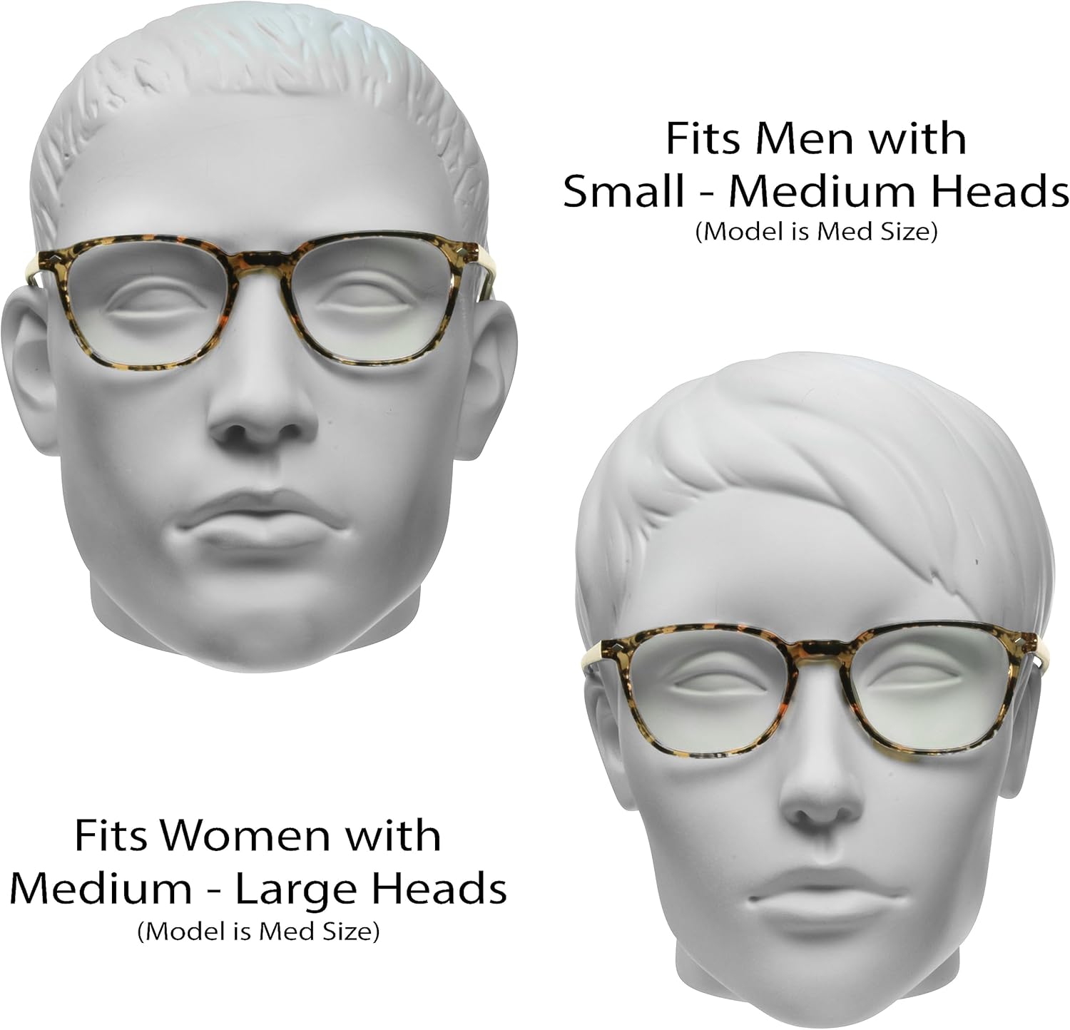 proSPORT Lentes multifocales progresivos de 3 aumentos en 1 lente sin línea para computadora y juegos de lectura para hombres y mujeres