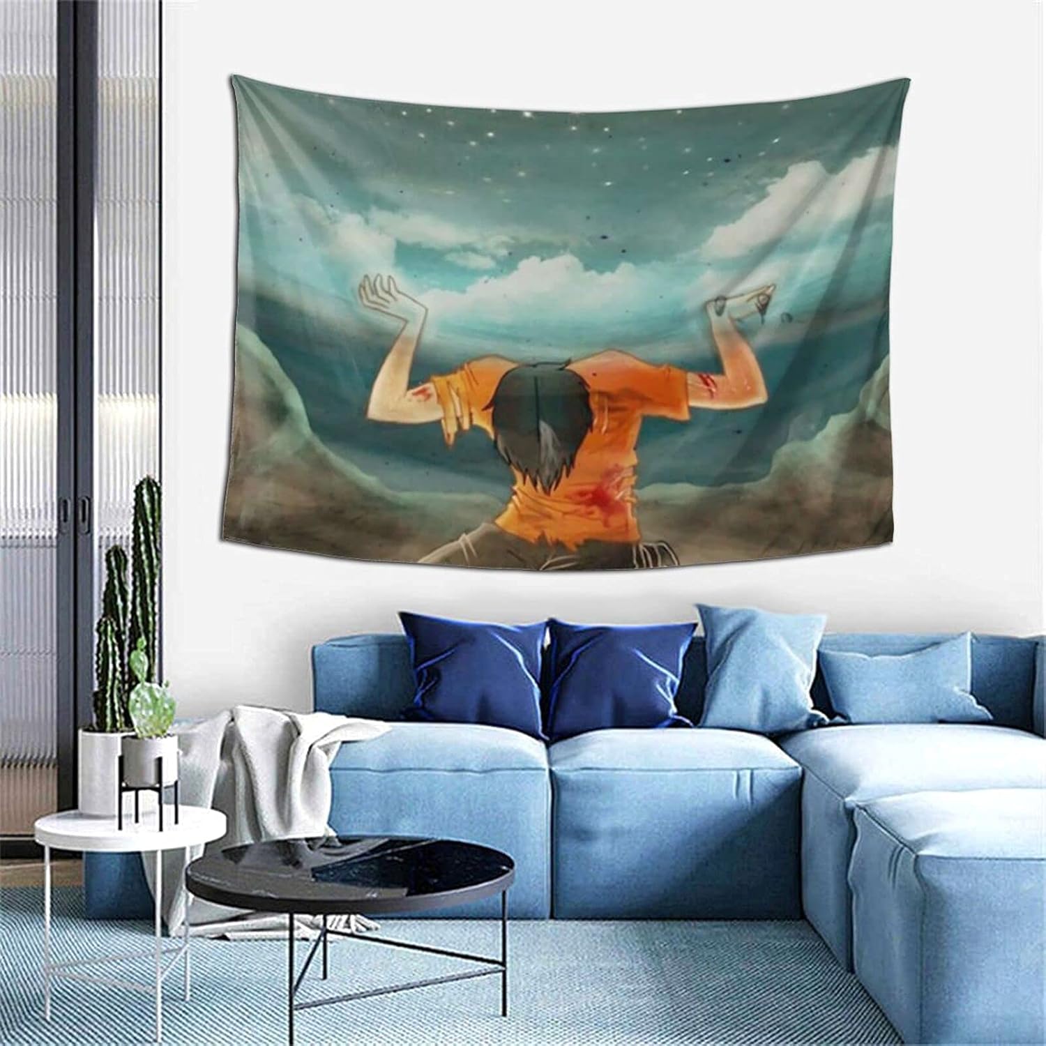 Percy Jackson – Póster de tapiz con texto en inglés “I can do this” para colgar en la pared, tapiz para colgar en la pared, para sala de estar,
