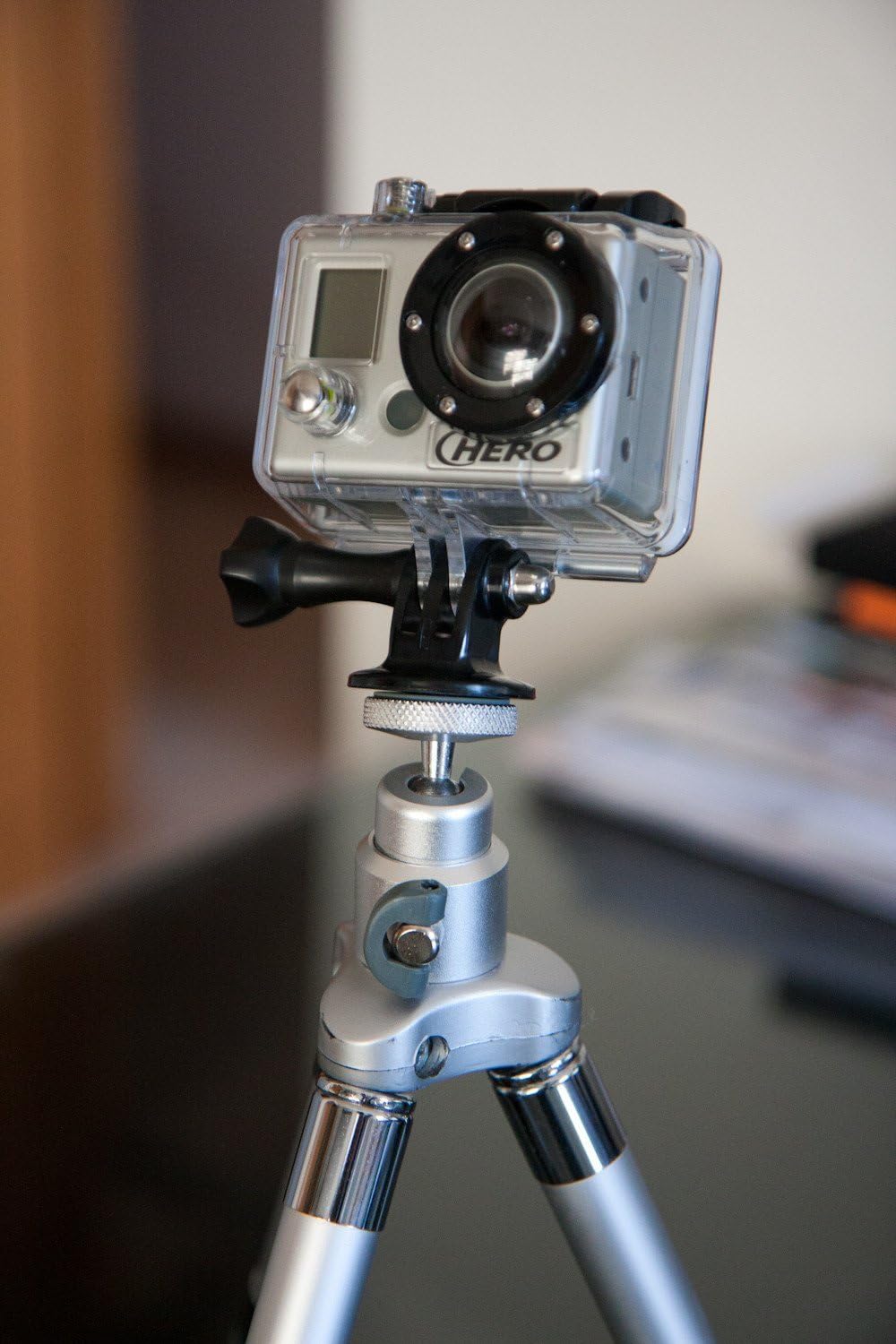 Sametop Adaptador de montaje de trípode compatible con GoPro Hero 12, 11, 10, 9, 8, 7, 6, 5, 4, Session, 3+, 3, 2, 1, Hero (2018), Fusion, Max, DJI