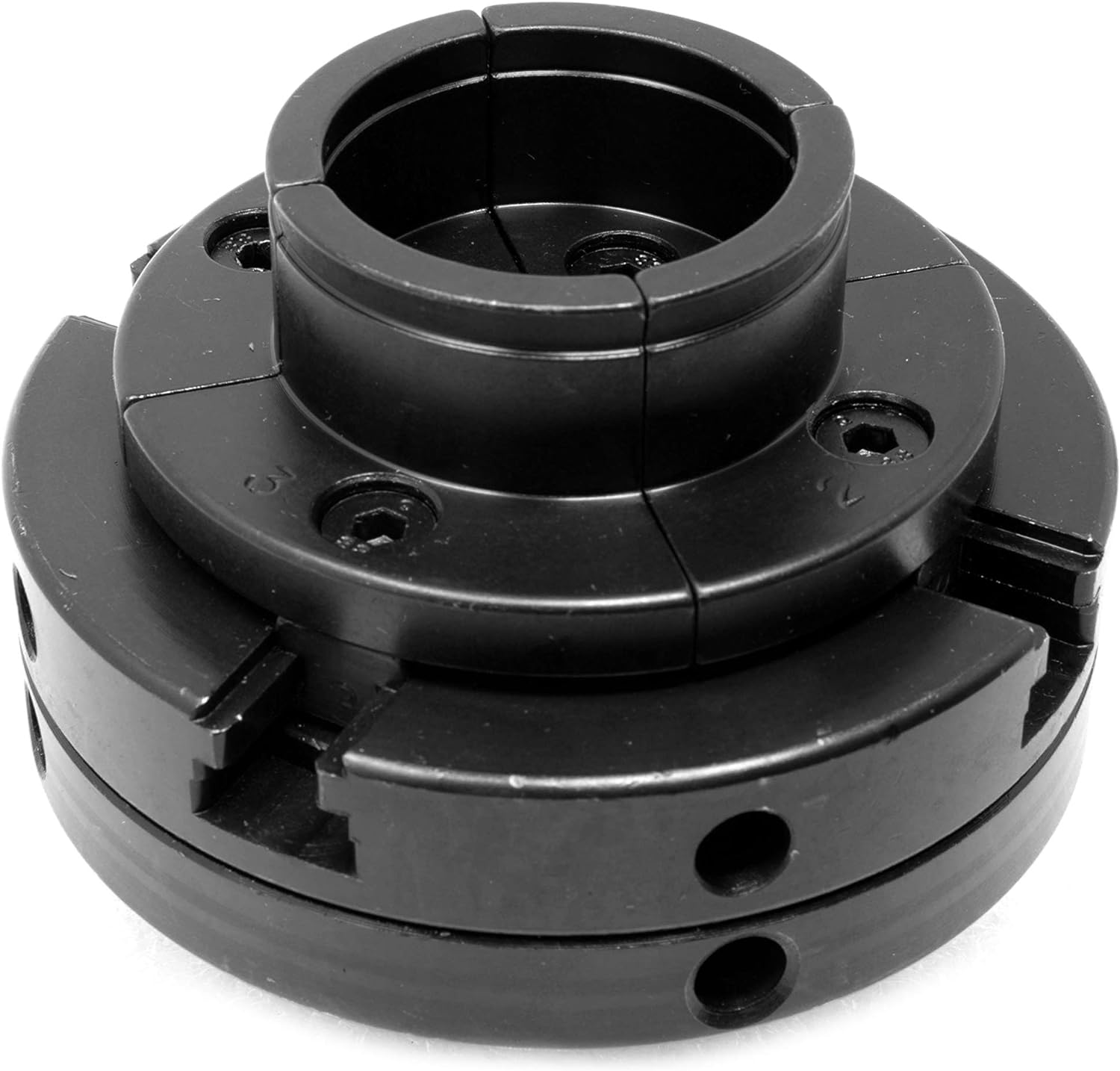 WEN LA3421 – Mini torno de madera de sobremesa de velocidad variable de 3.2 amperios, 8 x 13 pulgadas, negro y WEN LA4444 Juego de mandíbulas