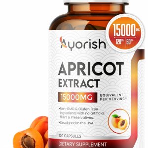 Cápsula de albaricoque 151 (120 cápsulas vegetales) 1000 mg Porción Cápsula de albaricoque 151 (120 cápsulas vegetales) 1000 mg Porción