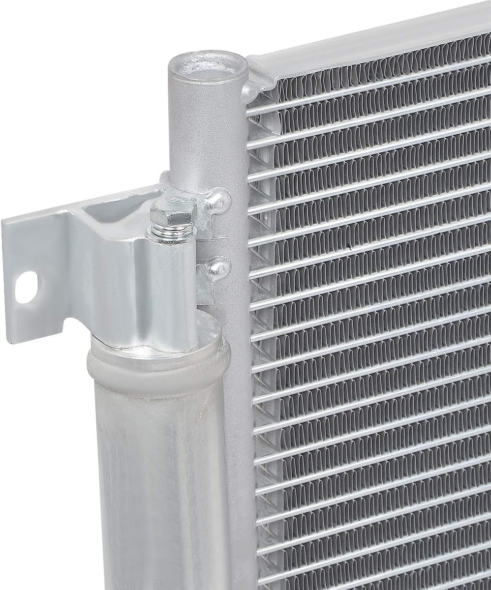 DNA Motoring OEM-CDS-3982 3982 Condensador de aire acondicionado de aluminio del AC