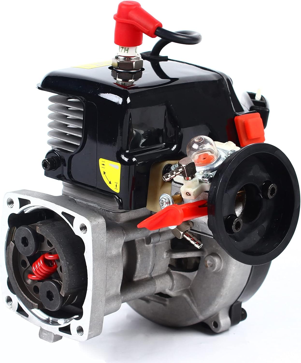 TdiriNar Motor de gasolina Rovan de 4 pernos, 30.5CC 2 tiempos profesional pequeño Rovan motor motor de motor portátil, potente refrigerado por