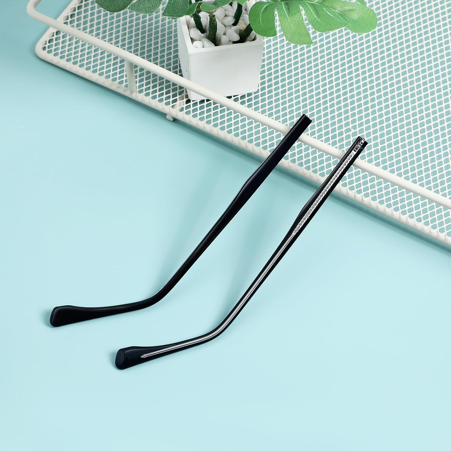 MAGICLULU 1 par de lentes de repuesto para lentes de brazo de reparación de piernas gafas templo gafas de sol brazo gafas marco templo accesorio