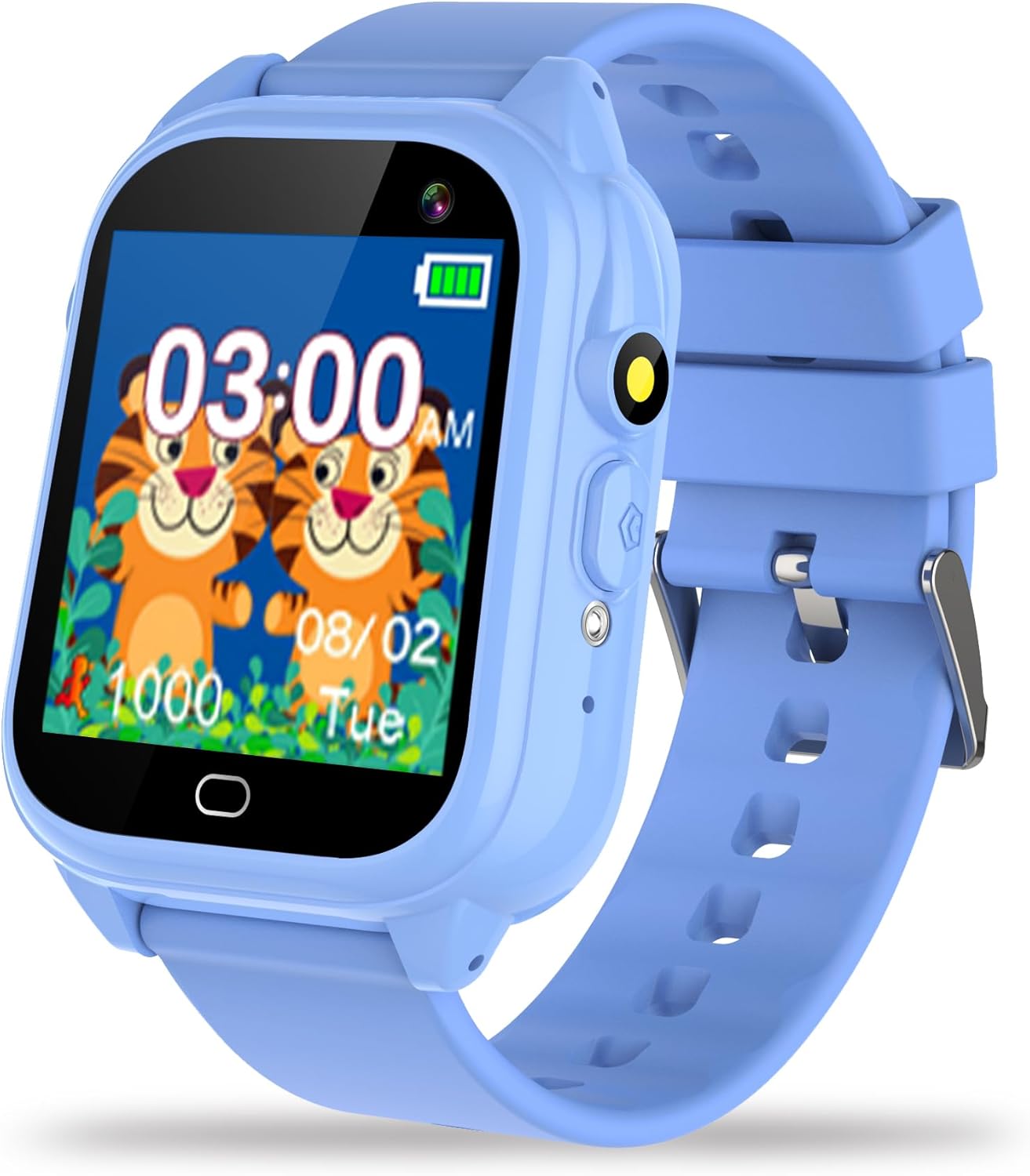 Reloj inteligente para niños, juguetes de juego para niños de 4 a 12 años de edad, calendario de regalo de cumpleaños, educación, juguetes de
