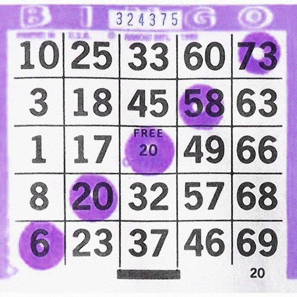 Dabbin’ Fever Bingo Daubers One Dozen – Dabbers de tinta de 3 onzas (morado)