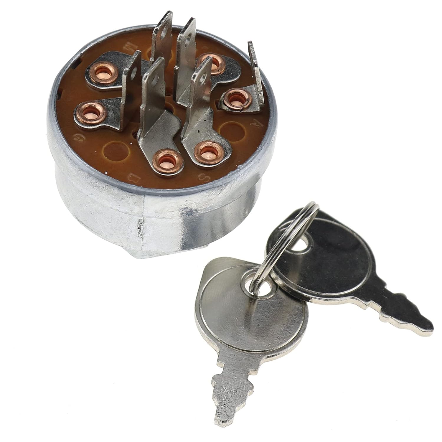 Interruptor de arranque Interruptor de encendido W2 llaves AM38227 33-398 430-110 para Oregon John Deere 316 318 420-108 111 111H 112 112L 116 116H