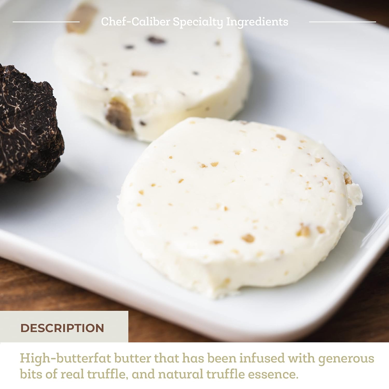 Fresh & Wild Mantequilla de trufa blanca hecha con trufas blancas reales  Sin gluten  Para usar con huevos, polenta, pasta, risotto o encima de
