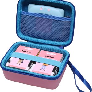 LTGEM Estuche de almacenamiento de tarjetas EVA Talking Flash, compatible con QuTZFree to FLYEdnzion y otras marcas de tarjetas flash parlantes. LTGEM Estuche de almacenamiento de tarjetas EVA Talking Flash, compatible con QuTZFree to FLYEdnzion y otras marcas de tarjetas flash parlantes.