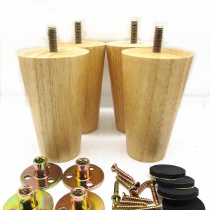 Tweroieu Round Solid Wood Furniture Legs – Replacement Sofa Couch Coffee Table, Chair OttomanCabinetDresserWood Furniture Legs4 Inch,Set of 4 Tweroieu Round Solid Wood Furniture Legs – Replacement Sofa Couch Coffee Table, Chair OttomanCabinetDresserWood Furniture Legs4 Inch,Set of 4
