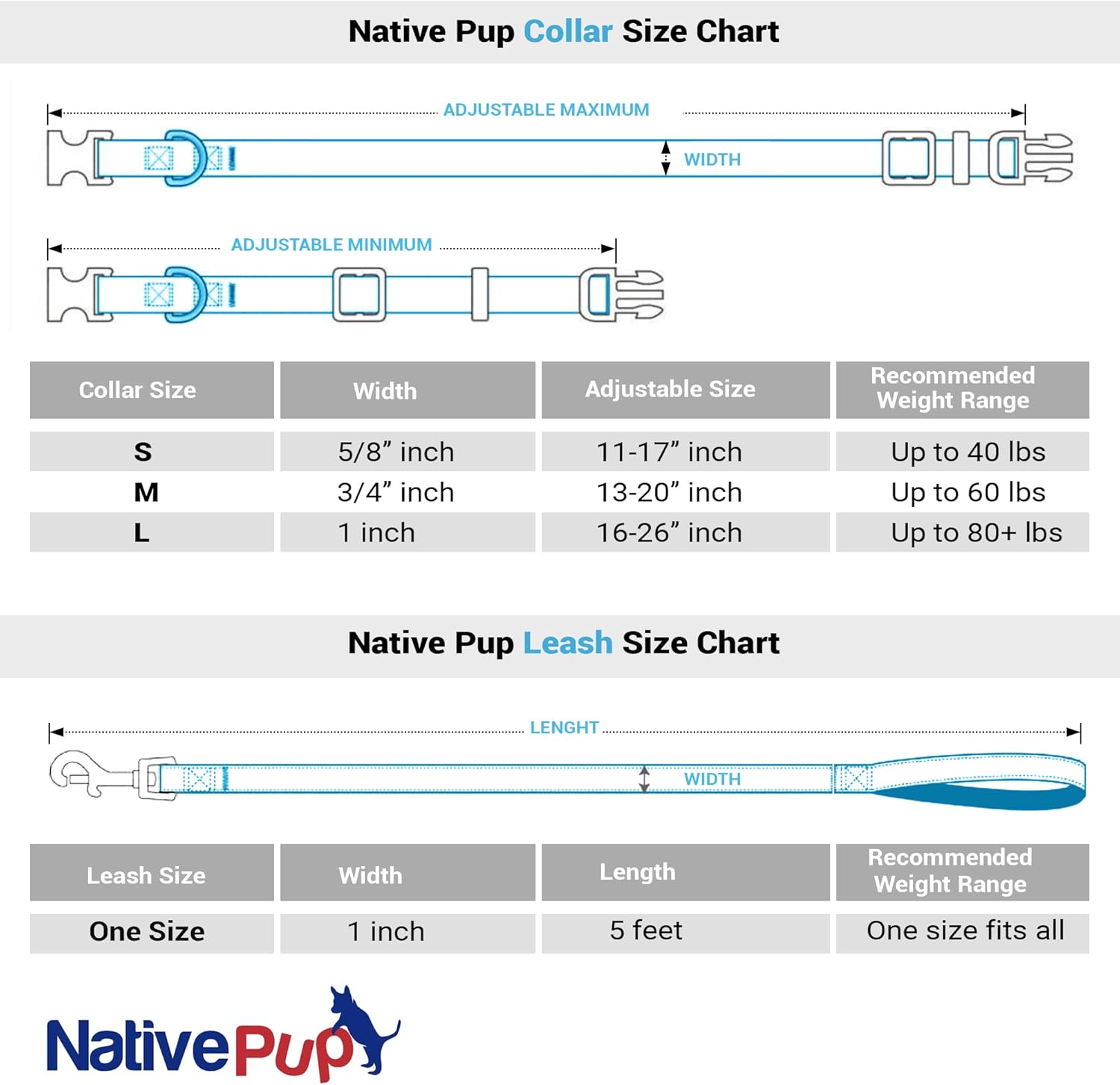 Native Pup Collares reflectantes para perros (tamaño mediano, leopardo)