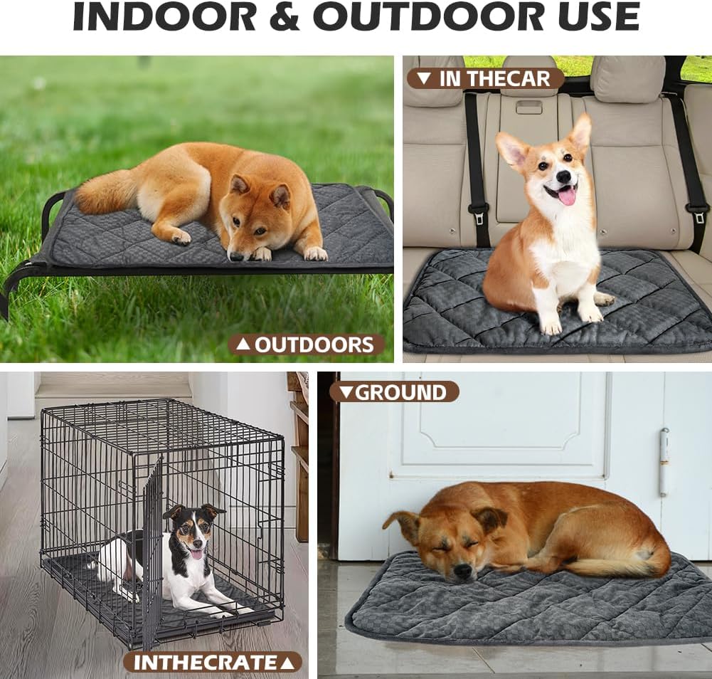 ARGOPET Cama autocalentable para gatos (30 x 19 pulgadas), alfombrilla térmica cálida para mascotas con parte inferior antideslizante, lavable a