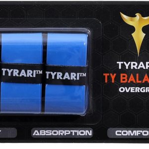 TYRARI Ty Balance Overgrip – Paquete de 4  Supreme Tackiness absorción equilibrada, ultra duradero, súper suave, agarre premium para tenis, TYRARI Ty Balance Overgrip – Paquete de 4  Supreme Tackiness absorción equilibrada, ultra duradero, súper suave, agarre premium para tenis,