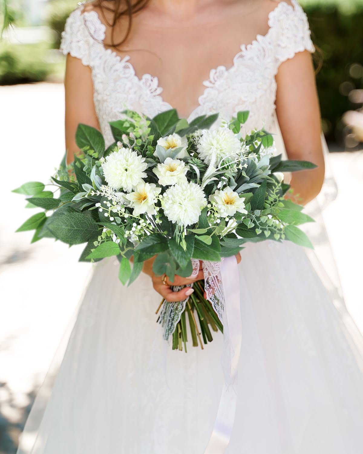FEYUSM Flores artificiales artificiales con 11 tipos, vegetación sintética para ramo de boda, vegetación para centros de mesa, centros de mesa y