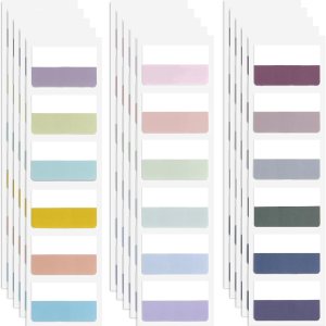 360 pestañas adhesivas de color para cuadernos de 1.8 pulgadas, pestañas de anotación para escritura, pestañas de página reposicionables, marcadores 360 pestañas adhesivas de color para cuadernos de 1.8 pulgadas, pestañas de anotación para escritura, pestañas de página reposicionables, marcadores