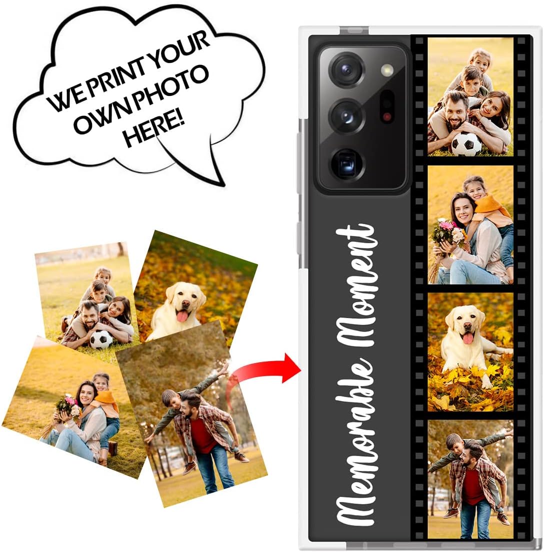 Fundas de teléfono personalizadas con múltiples imágenes para Samsung Galaxy Note 20 Ultra, personaliza la funda de tu teléfono con imágenes de