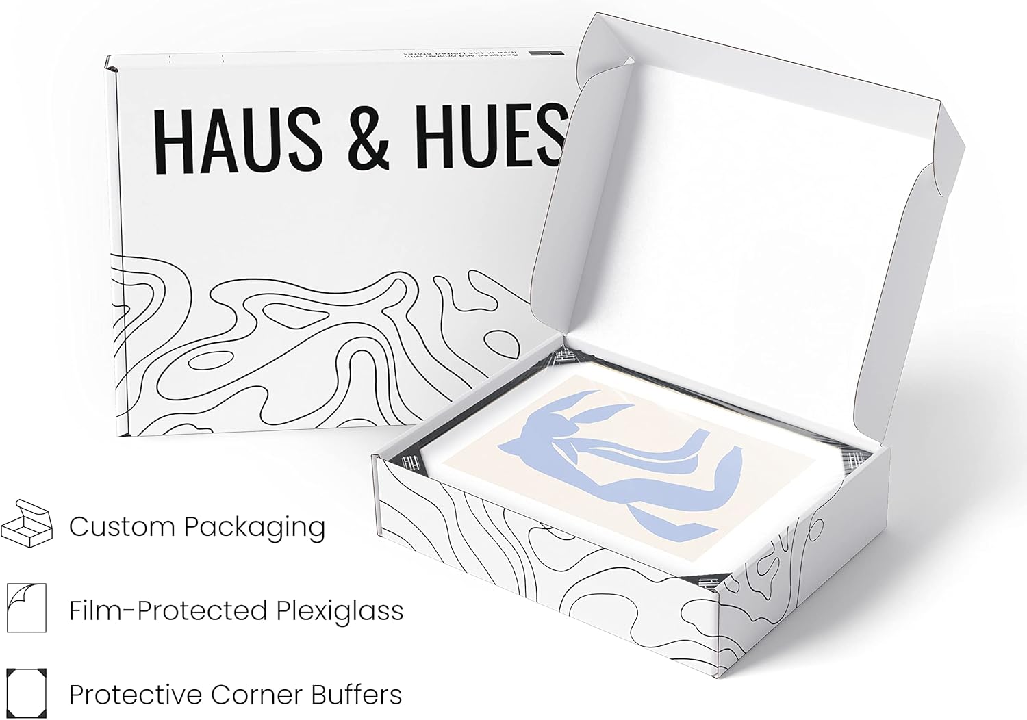 Haus and Hues – Juego de póster de Matisse, juego de póster minimalista, juegos de póster para estética de habitación, juego de arte de pared