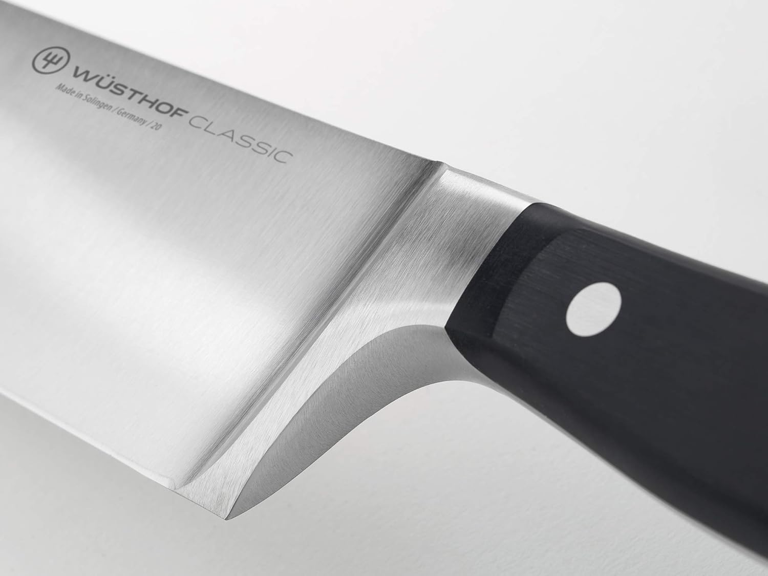 WÜSTHOF Cuchillo de corte clásico de 2.75 pulgadas, negro