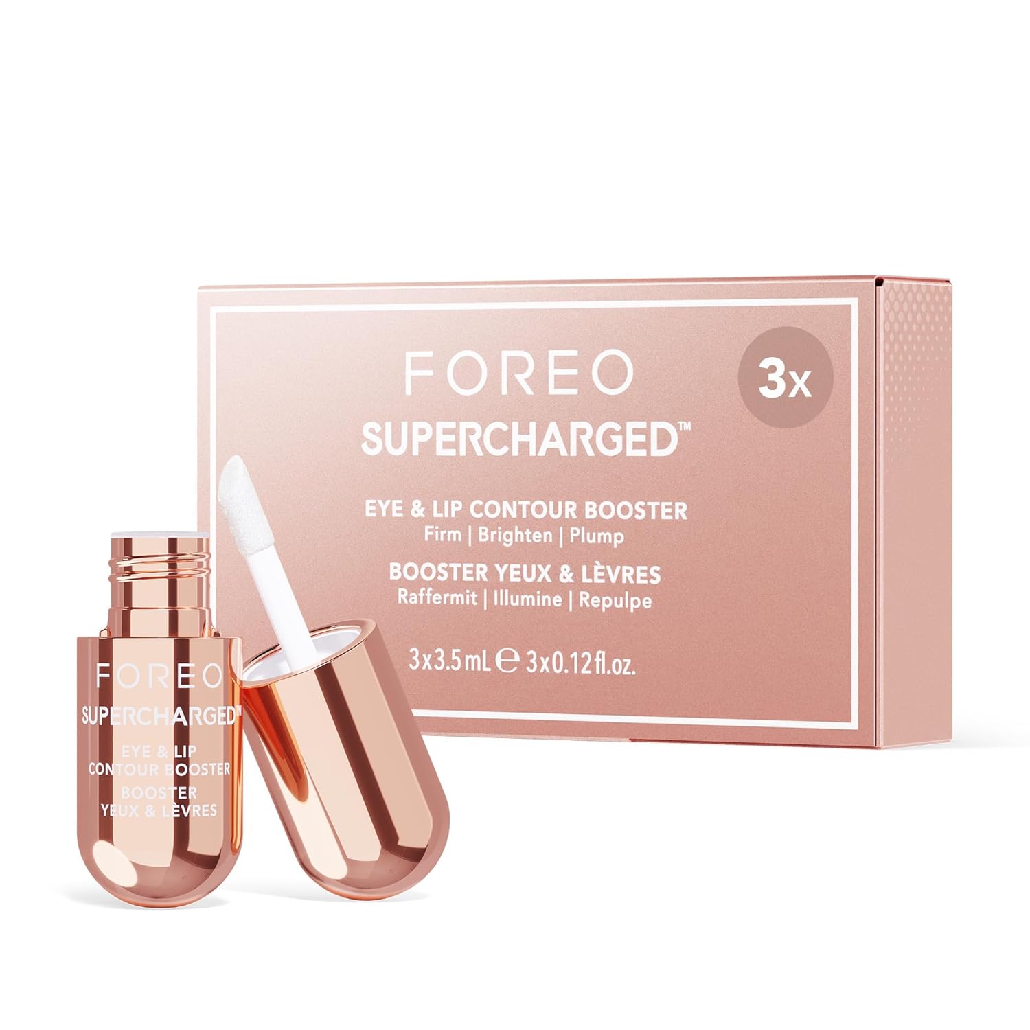 FOREO Refuerzo de contorno de ojos y labios sobrealimentado 0.1 fl oz* 3