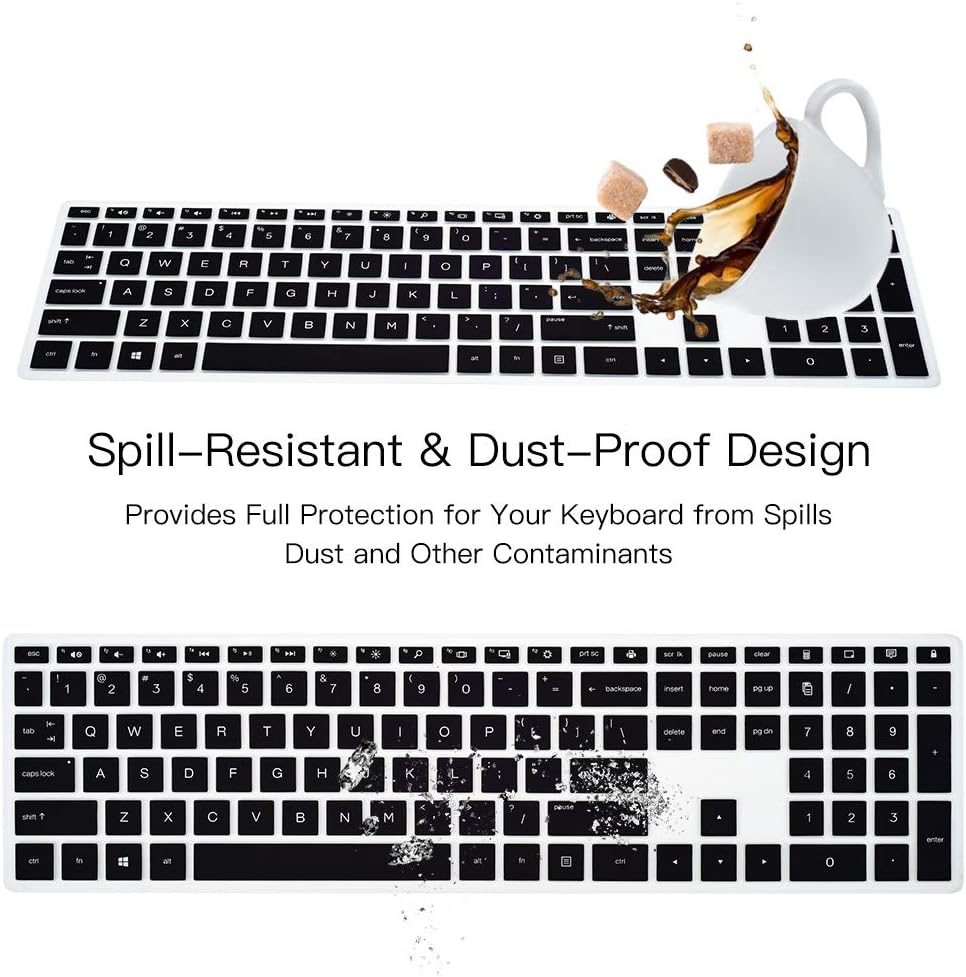 Funda de teclado para PC HP Pavilion 27 todo en uno, HP Pavilion 27-Xa0055Ng0370Nd0076Hk0010Na, HP Pavilion 24 pulgadas todo en uno, 24