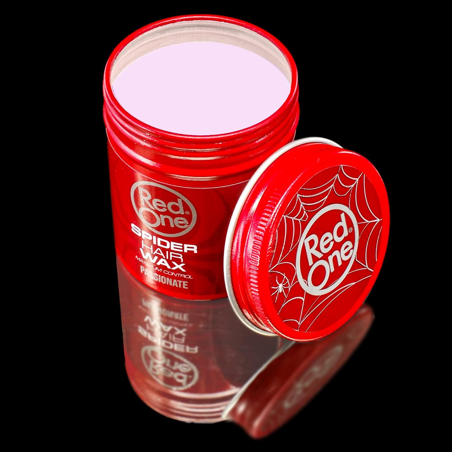 Redone Spider Hair Wax Passionate 3.4 fl oz  Control máximo  Fijación flexible  Aspecto de brillo medio  Cera para mujeres y hombres  Efecto ultra