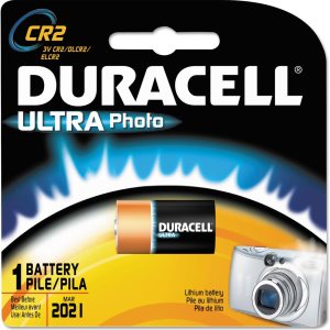 Duracell DLCR2BPK Batería de litio de ultra alta potencia, CR2, 3V, 1EA Duracell DLCR2BPK Batería de litio de ultra alta potencia, CR2, 3V, 1EA