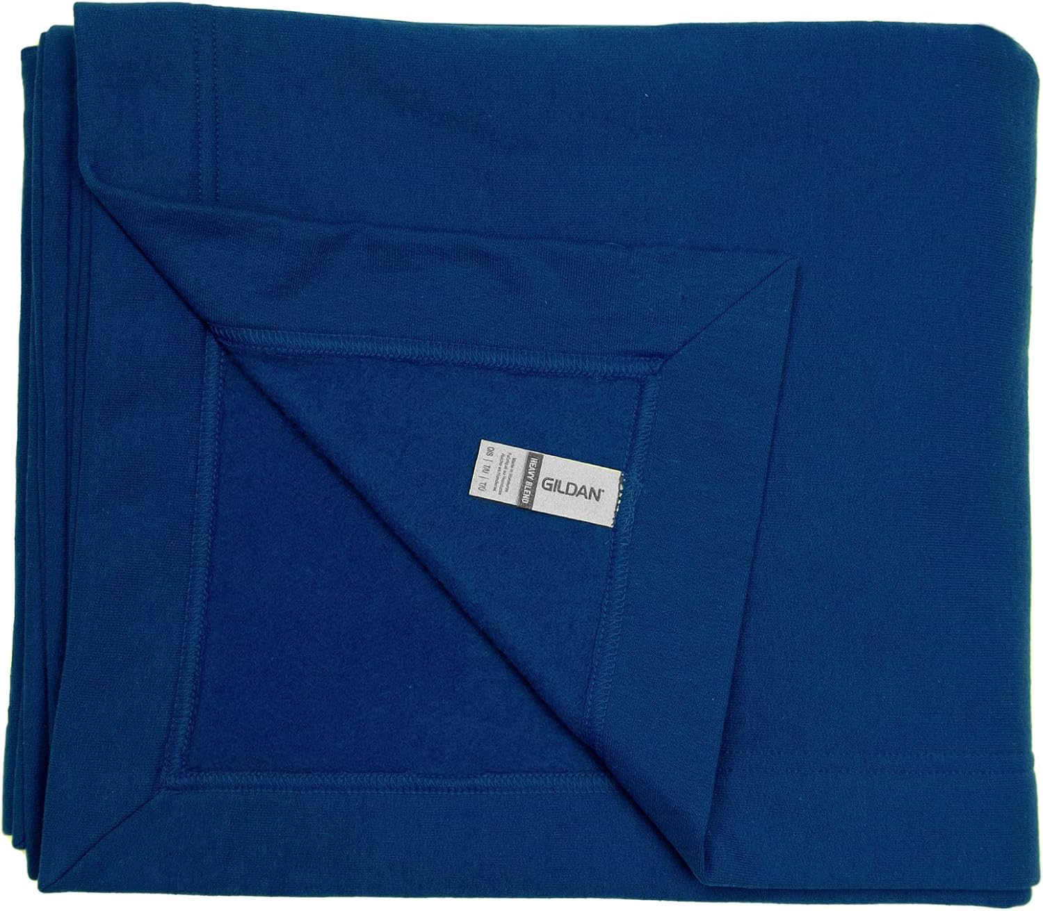 Gildan Heavy Blend Fleece Blanket, Style G18900, Navy, 50″ x 60″