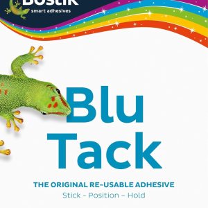 6 masillas adhesivas Bostik Blu Tack 801127, no tóxicas, color blanco, 2.12 oz 6 masillas adhesivas Bostik Blu Tack 801127, no tóxicas, color blanco, 2.12 oz