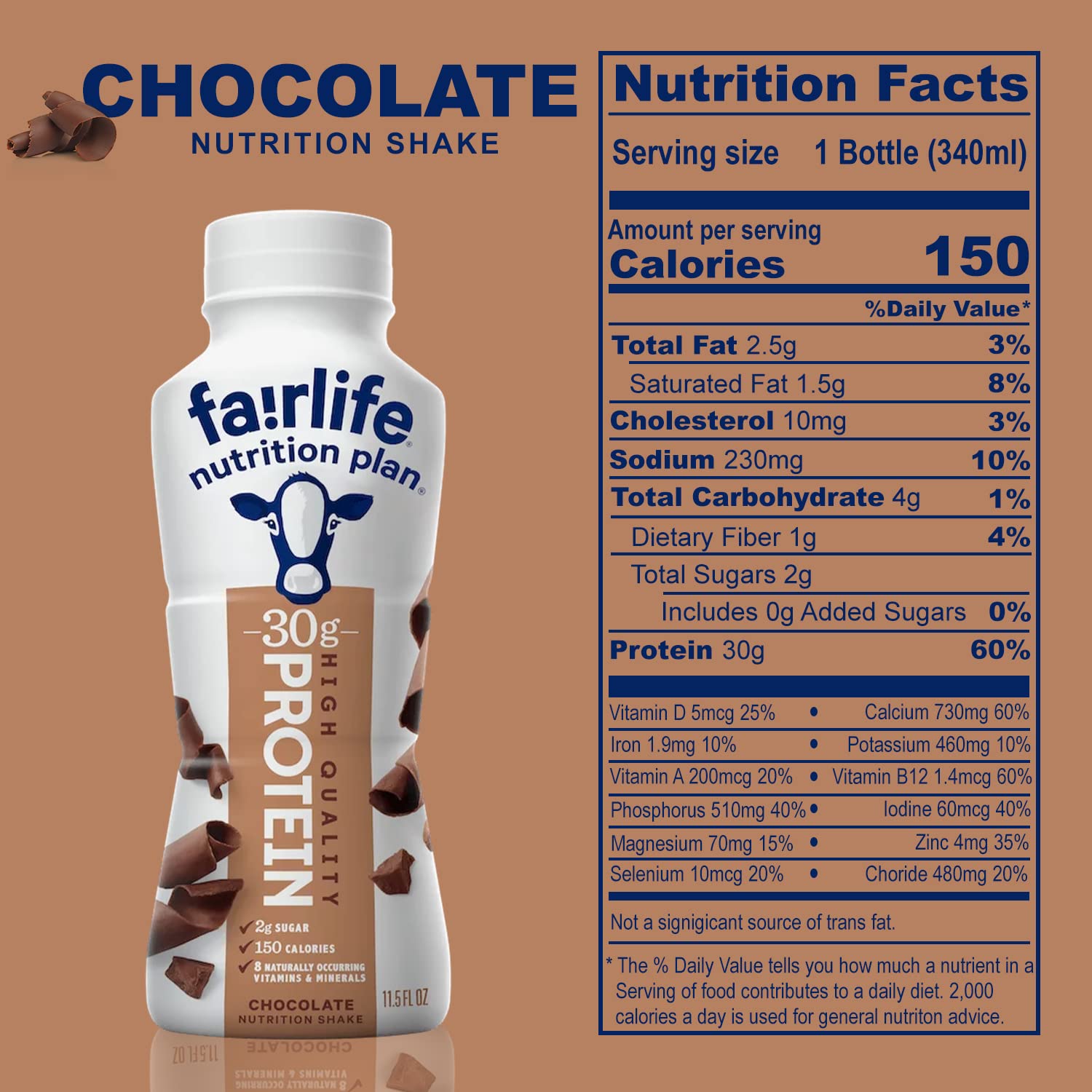 Fairlife Nutrition – Batidos de proteínas  Paquete de 12  1.06 oz de proteína, bajo en azúcar, sin lactosa  Deliciosos sabores de vainilla,