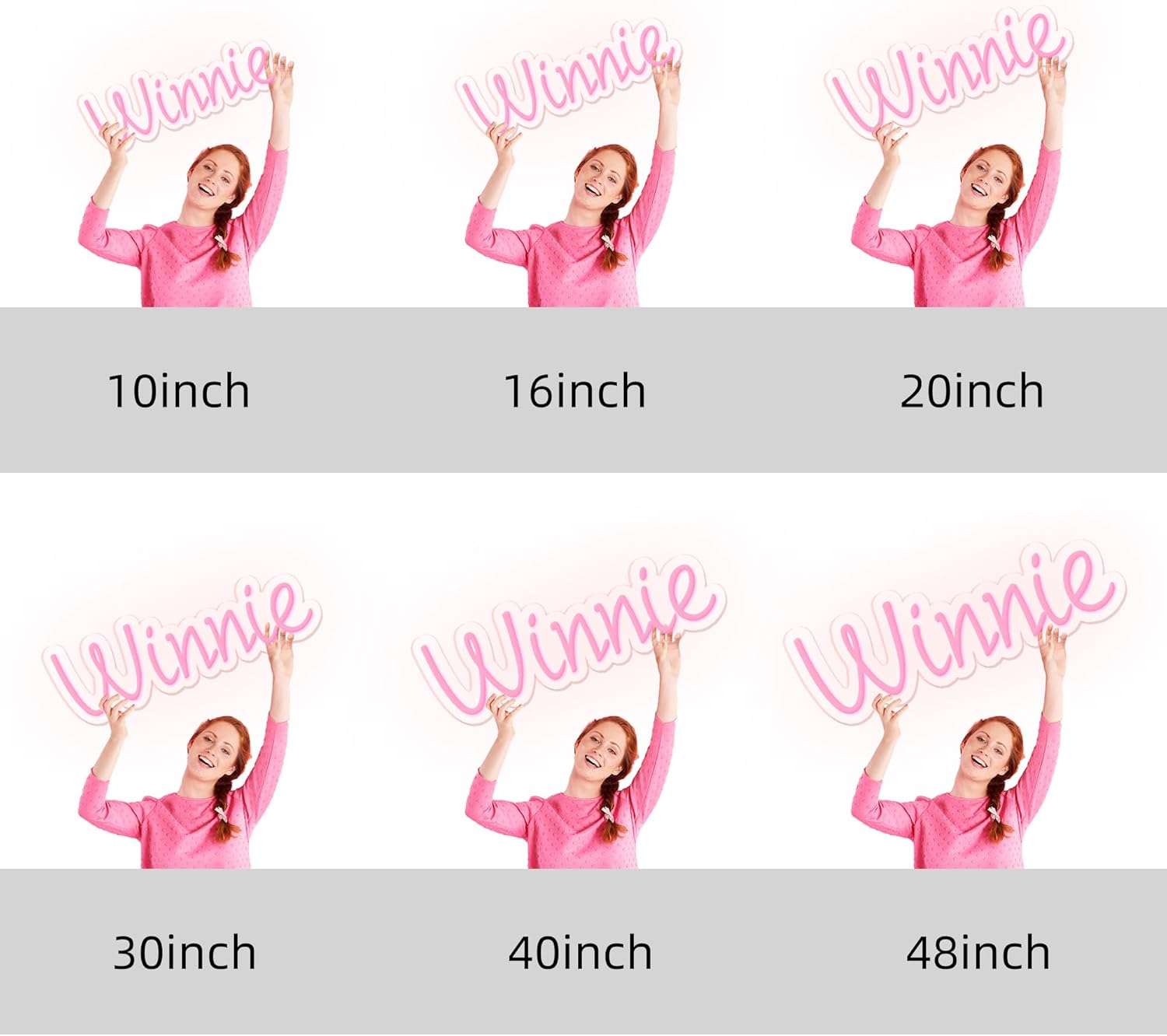Letrero de neón personalizado para decoración de pared, letreros de luz LED de neón personalizados, decoración de habitación de preparación,
