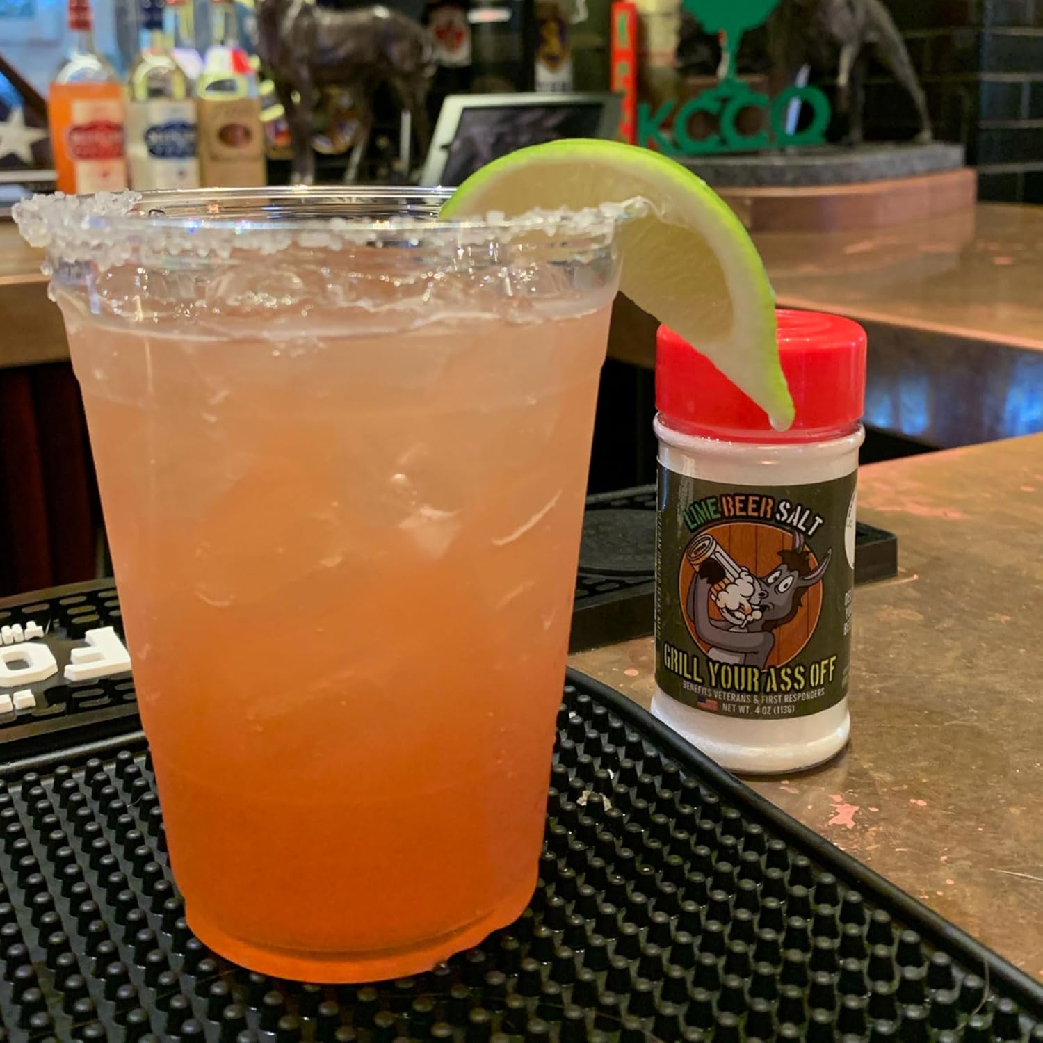 Grill Your As* Off – Sal de limón con sabor a lima para cerveza lager nacional, importaciones mexicanas y cervezas de trigo al estilo belga, mezcla