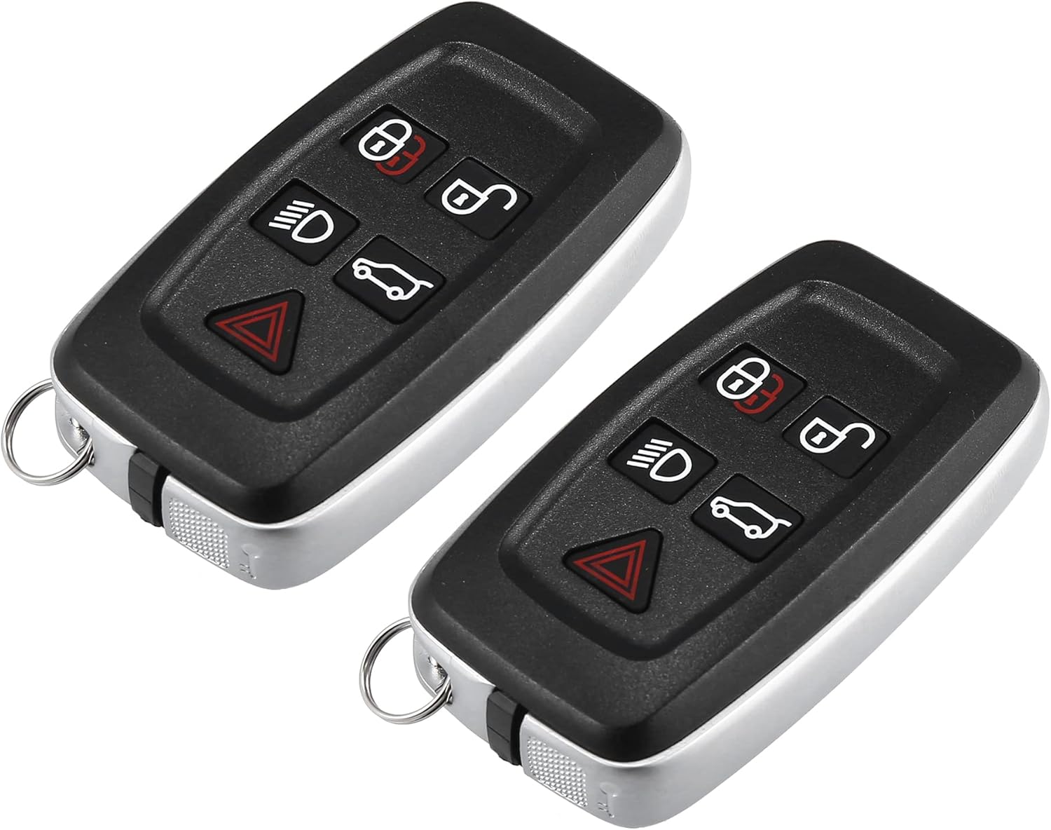 X AUTOHAUX 2 piezas de repuesto para llave de automóvil sin llave para Land Rover LR4 Sport 2010 2011 2012 2013 2014 2015