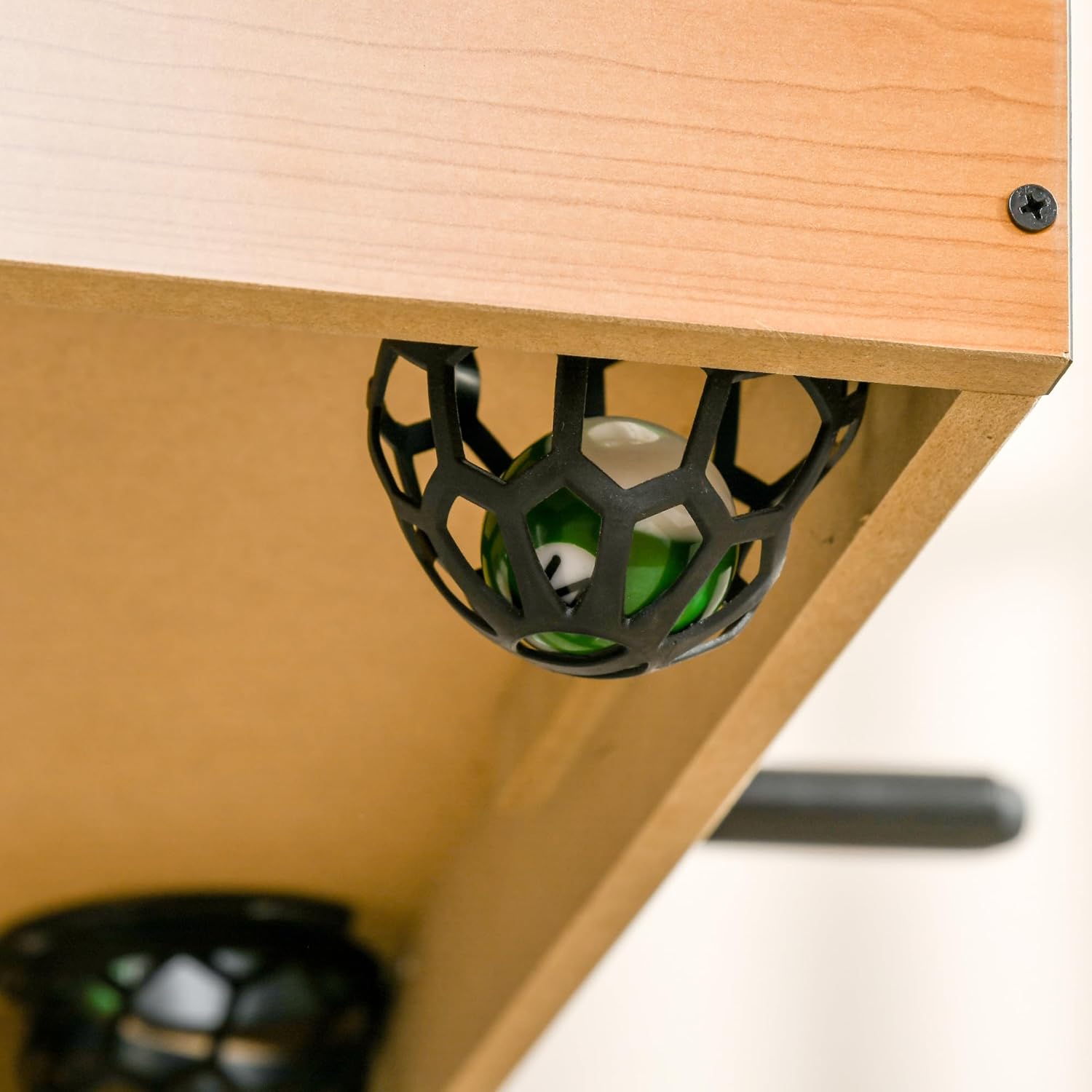 Soozier Juego de mesa de billar plegable de 38 pulgadas, juego de mesa de billar, divertido para toda la familia con fácil plegado para