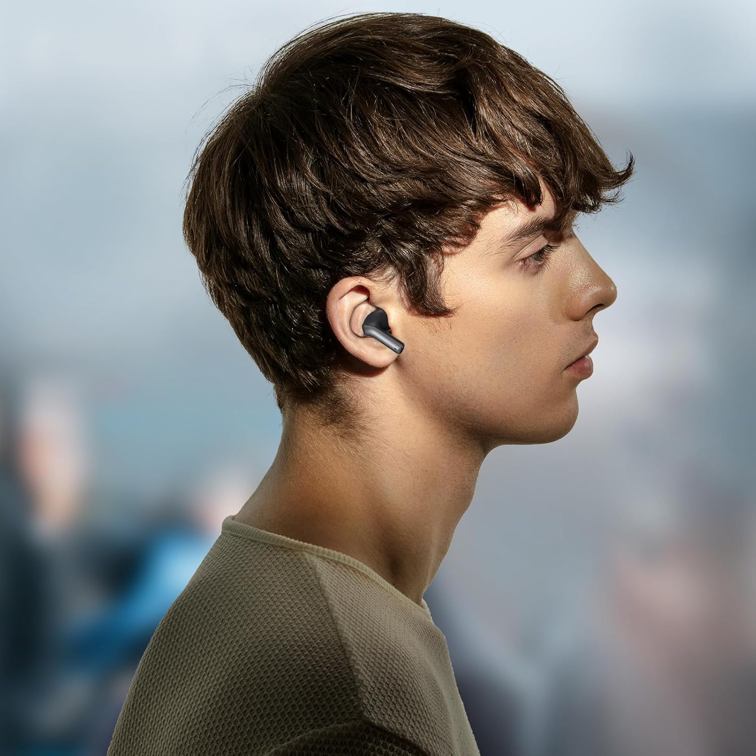 Auriculares inalámbricos Bluetooth con batería de 35 horas, sonido inmersivo en el juego, control táctil y música y llamadas para todos los