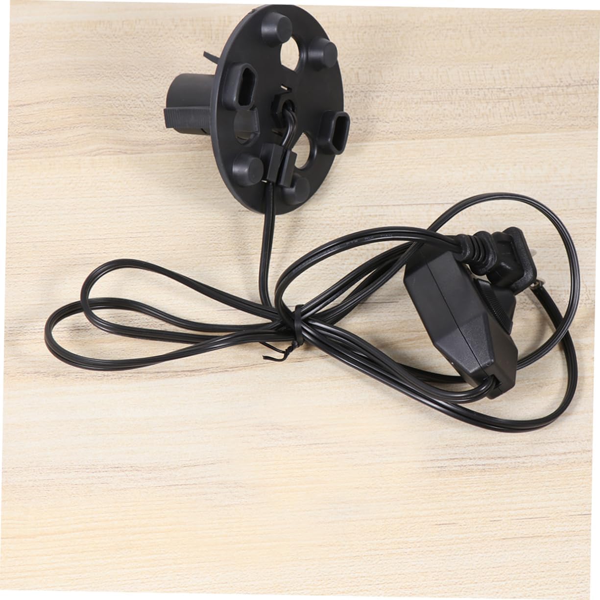Housoutil Adaptador de enchufe de cable de repuesto, 1 juego de convertidor de salida de bombilla E12, adaptador de salida de bombillas Wiz,