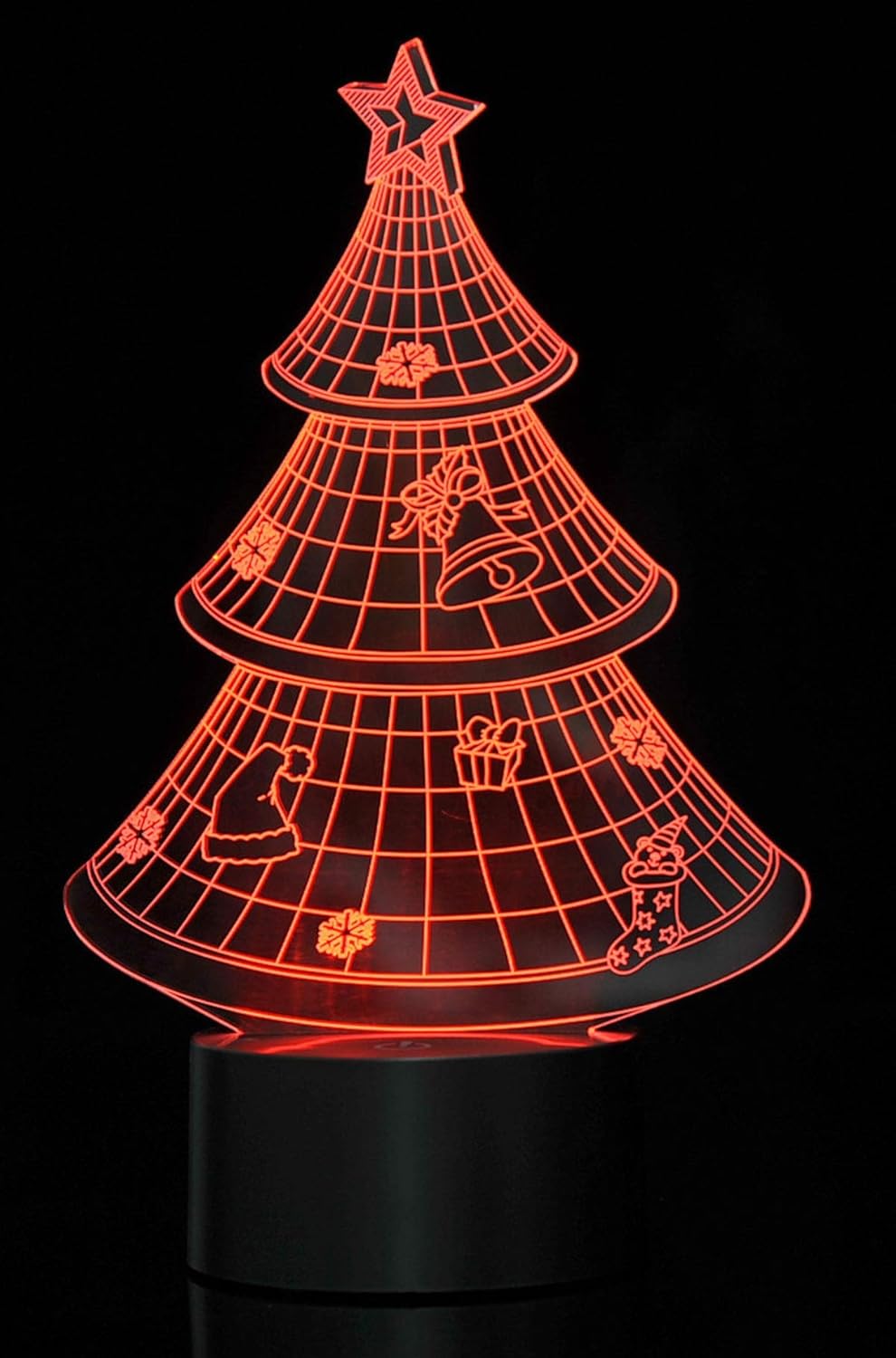 AZ Trading & Import TG2823 – Luces LED de precisión cortadas con láser para árbol de Navidad, multicolor