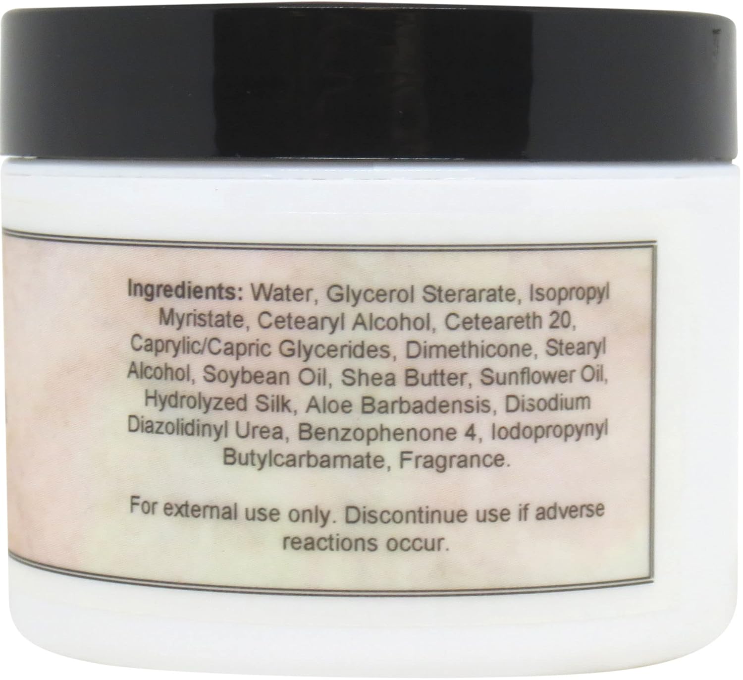 Eclectic Lady Crema de satén y seda de karité y flor de arroz, crema corporal, loción corporal, 2 onzas, manteca de karité, aloe, aminoácidos de