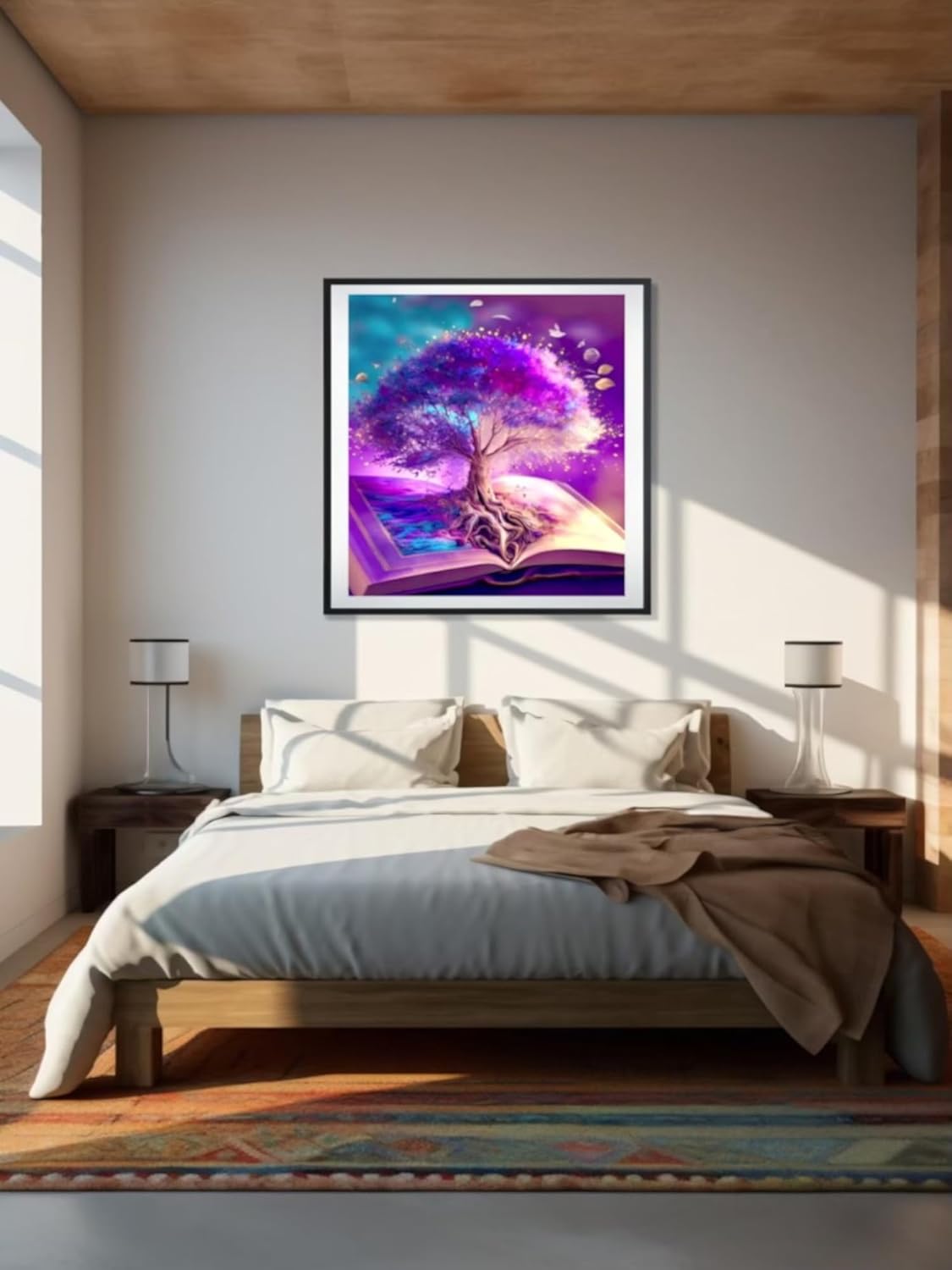 3DKOR Kits de pintura de diamantes 5D para adultos, kit de arte de diamantes de árbol de la vida para adultos, arte de gemas para adultos, kits de