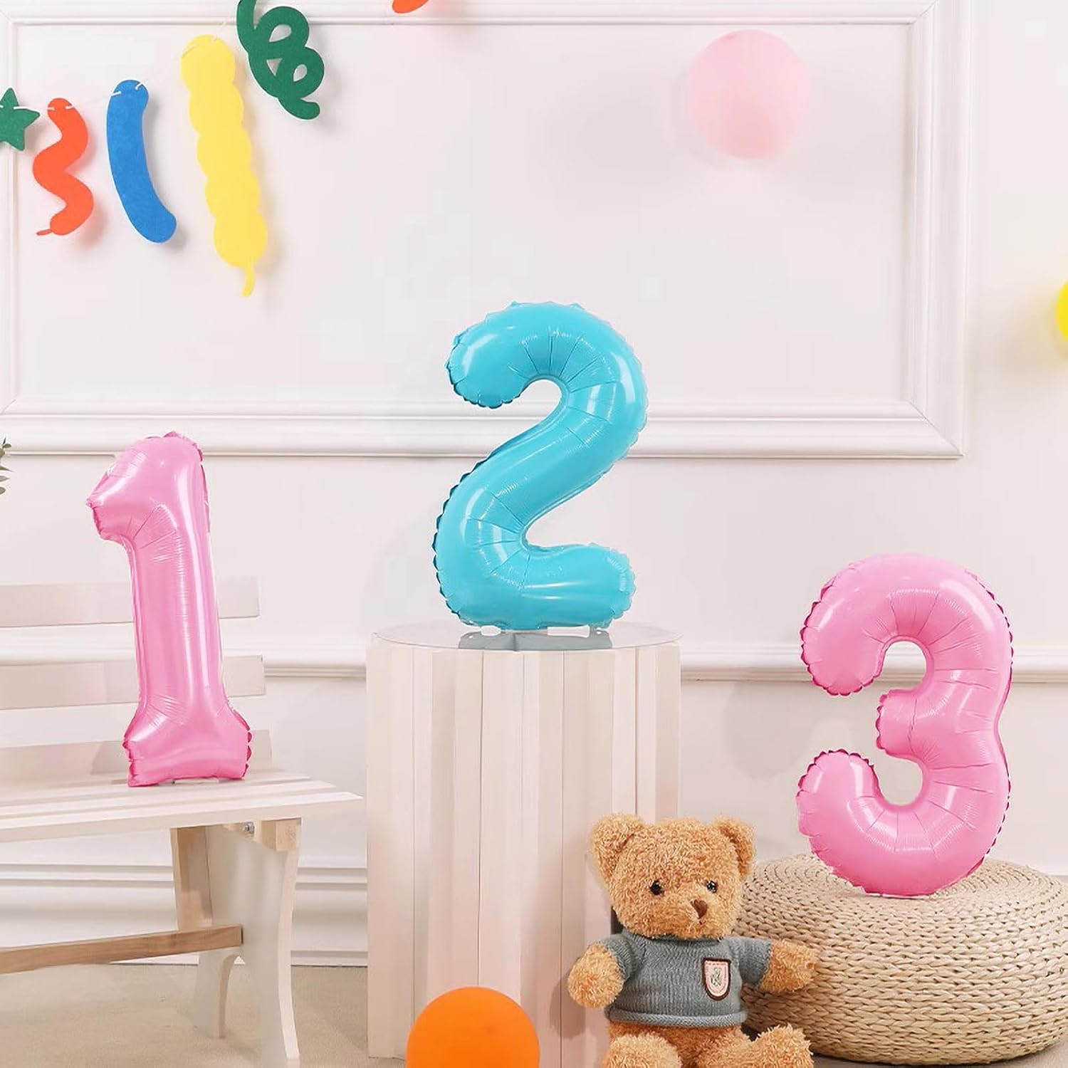 Globos de helio con número de 25 globos de 32 pulgadas, globos rosas de feliz cumpleaños para mujeres, fiesta de cumpleaños de 25 años, decoración