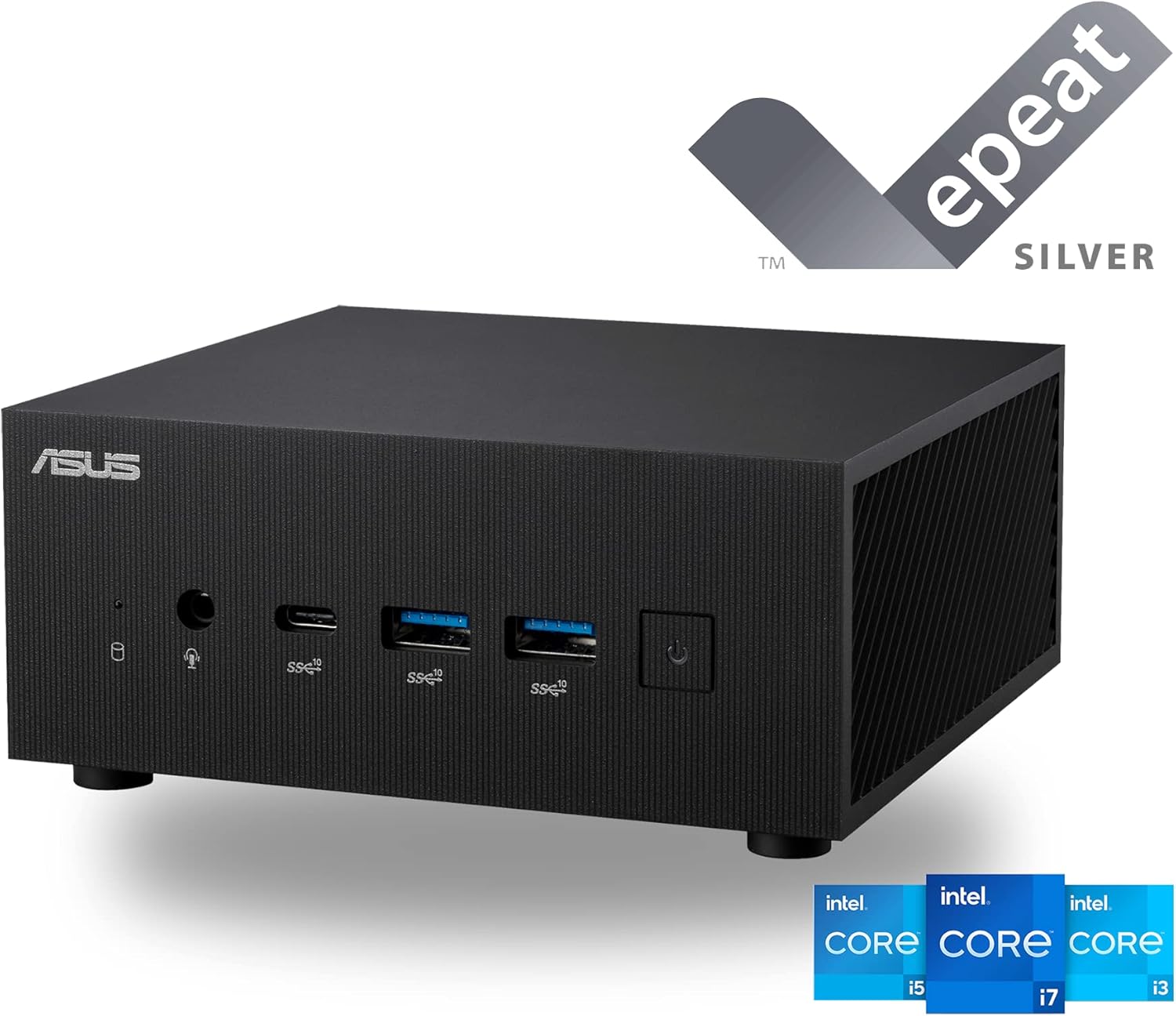ASUS ExpertCenter PN64 Mini PC System con Intel Core i5-12500H, 8GB DDR5, M.2 PCIE G4 256GB SSD, WiFi 6E, Bluetooth, USB-C, Quad-Display, Windows 11