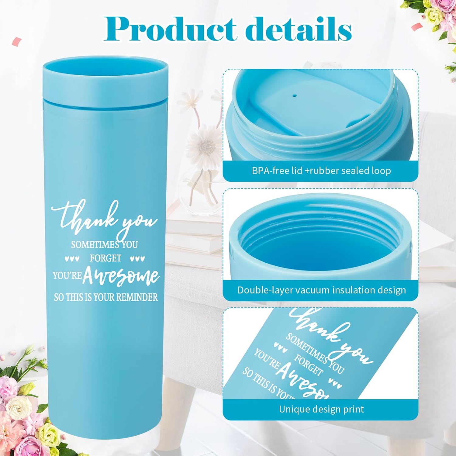 Roshtia Regalos de agradecimiento para profesores, regalos de agradecimiento, regalos para empleados, taza de regalo de equipo de trabajo a granel,