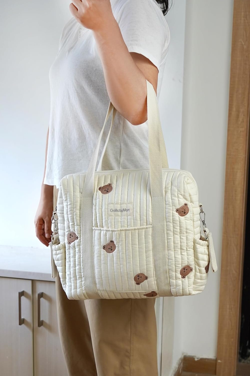 Bolsa de pañales, Bolsa de maternidad, Bolsa de pañales de viaje, Bolso de bebé multifunción, Bolsas de pañales para bebés, Bolsa de mensajero