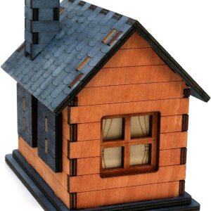 Eureka Cabin in the Woods – Edificio de juguete en miniatura – Caja de escape secreta – Rompecabezas de dificultad media para adultos Eureka Cabin in the Woods – Edificio de juguete en miniatura – Caja de escape secreta – Rompecabezas de dificultad media para adultos
