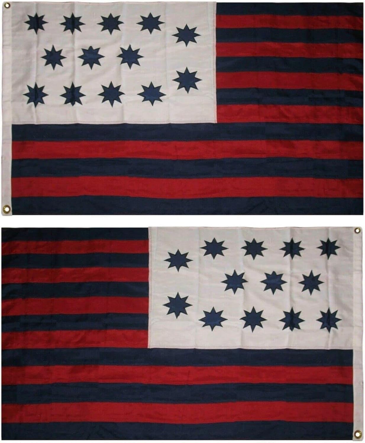Premium 3×5 Embroidered Guilford Courthouse 600D Nylon 2ply Flag 3’x5′